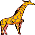 Giraffe 11 Clip Art