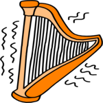 Harp 18 Clip Art
