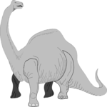 Brachiosaurus 04 Clip Art