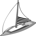 Sailboat 40 Clip Art