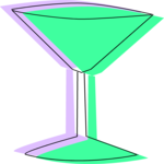 Glass - Champagne 4 Clip Art