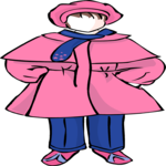 Girl in Coat 4
