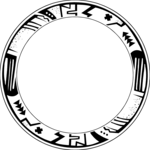 Indian Aztec Frame Clip Art