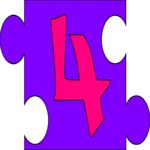 Puzzle 4 Clip Art