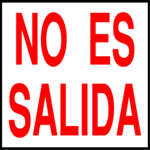 No Exit - Spanish