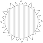 Sun 019 Clip Art