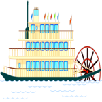 Steamboat 5 Clip Art