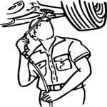 Mechanic Giving Lube Job