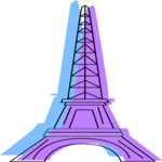 Eiffel Tower 12 Clip Art