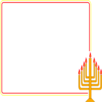 Menorah Border