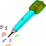 Musical Pen Clip Art