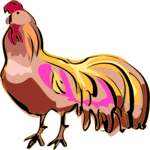 Rooster 21 Clip Art