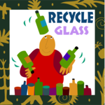 Recycling Glass Clip Art