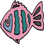 Fish - Stylized Clip Art
