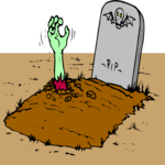 Rising from Grave 2 Clip Art