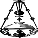 Antique Style Lamp - Hanging 2