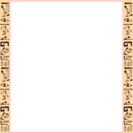 Hieroglyphics Frame