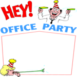 Office Party Frame