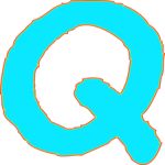 Glow Extended Q 1 Clip Art