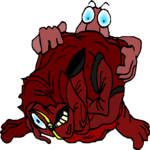 Nosey with Horse Costume