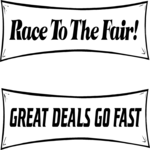 Race to the Fair! Clip Art