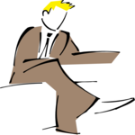 Man Sitting Clip Art