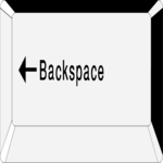 Key Backspace Clip Art