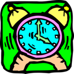 04 o'Clock - Alarm Clip Art