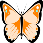 Butterfly 004 Clip Art