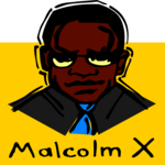 Malcolm X Clip Art