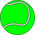 Tennis - Ball 28 Clip Art