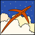 Space Ship 32 Clip Art