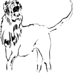 Lion Roaring 1 Clip Art