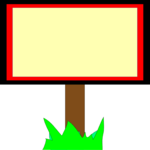 Lawn Sign