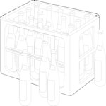 Wine Bottles - Crate