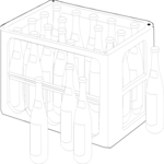 Wine Bottles - Crate