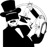 Magician 06 Clip Art