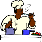 Chef 073 Clip Art