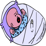 Baby Crying 05 Clip Art
