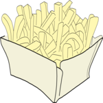 French Fries 02 Clip Art