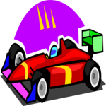 Race Car 06 Clip Art