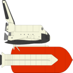Space Shuttle 25 Clip Art