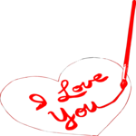 I Love You Heart 4 Clip Art