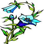 Bell Flower 3 Clip Art