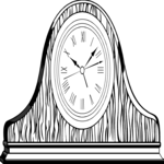 Mantel Clock Clip Art