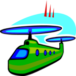 Helicopter 13 Clip Art