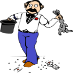 Magician 04 Clip Art