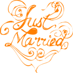 Just Married 3 Clip Art