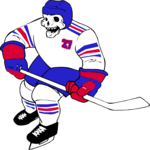 Ice Hockey 02 Clip Art