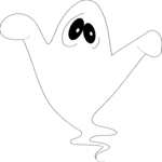 Ghost - White Clip Art